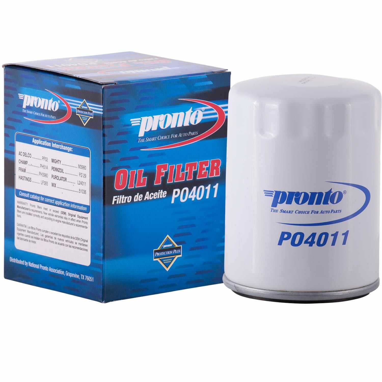 Pronto Engine Oil Filter PO4011