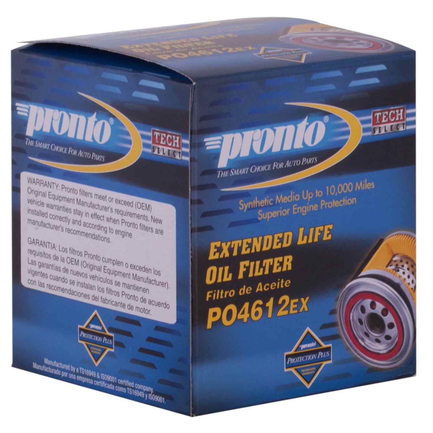 Pronto Engine Oil Filter PO4612EX