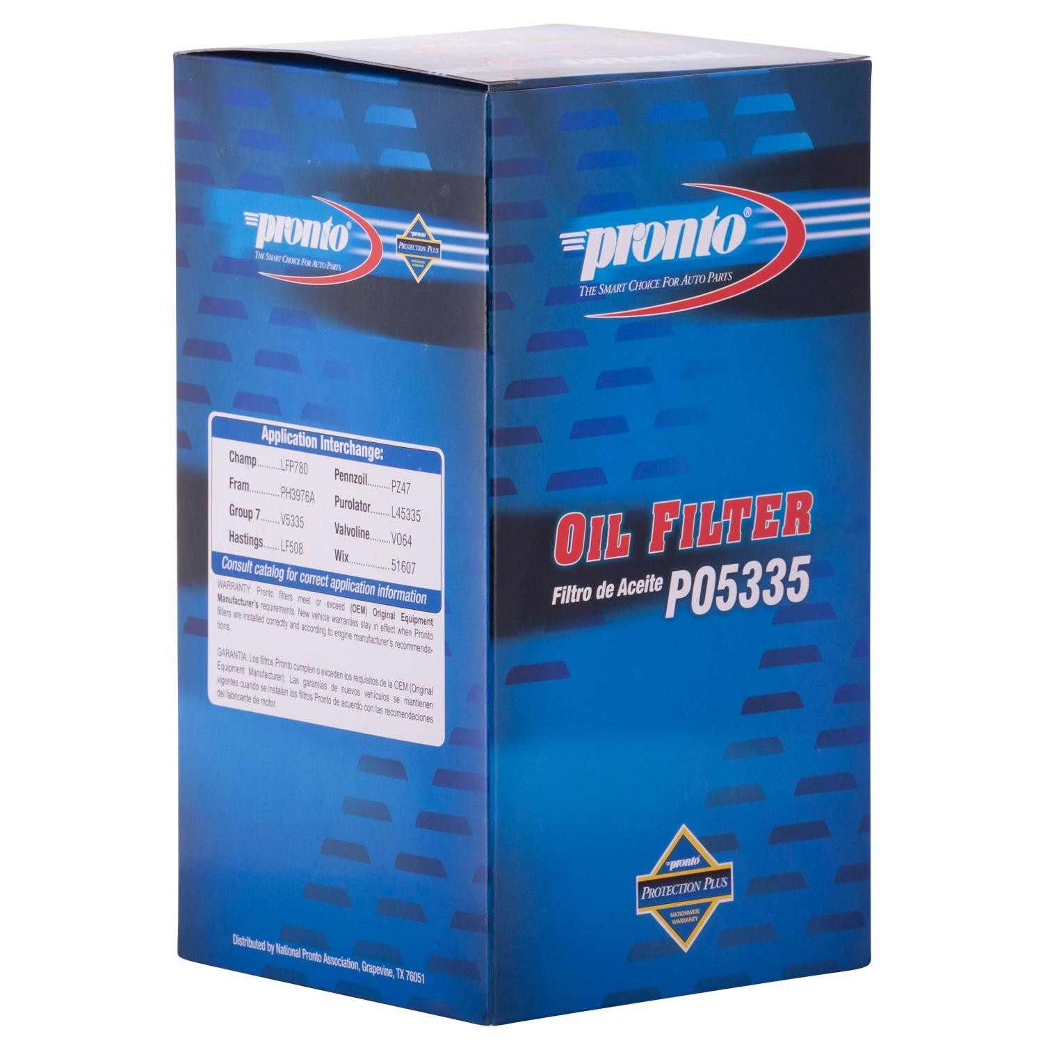 Pronto Engine Oil Filter PO5335