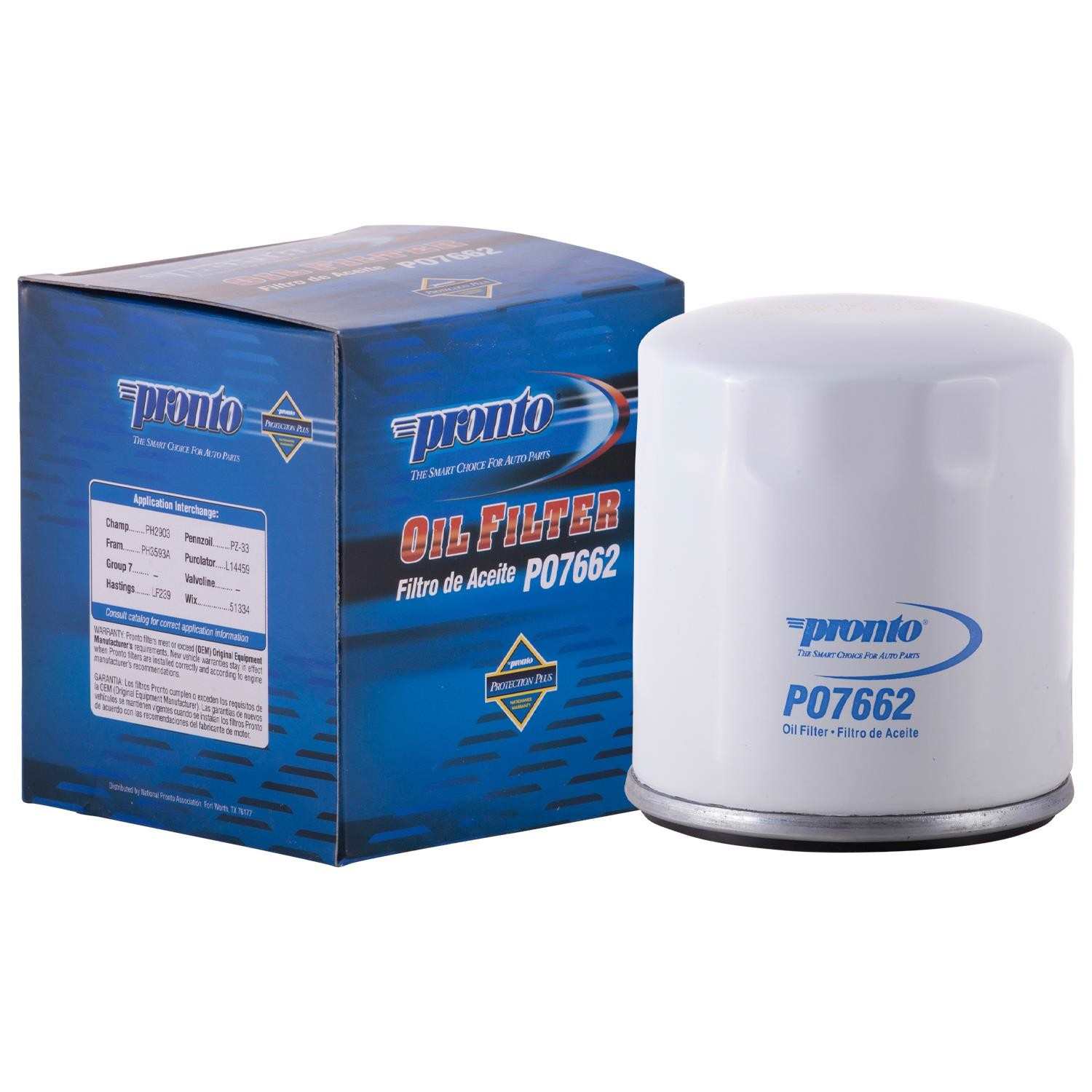 Pronto Engine Oil Filter PO7662