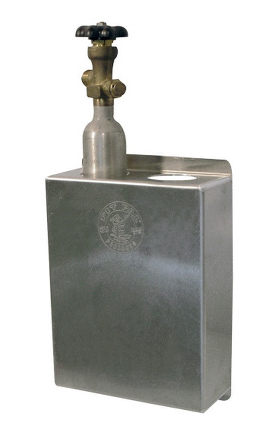 PIT-PAL PRODUCTS C02 Bottle Wall Mount Holds Two Bottles main image