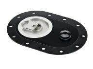 Saldana Complete fill plate  4x6 12 hole- includes plat Fuel Cells, Tanks and Components Fuel Cell/Tank Filler Necks main image