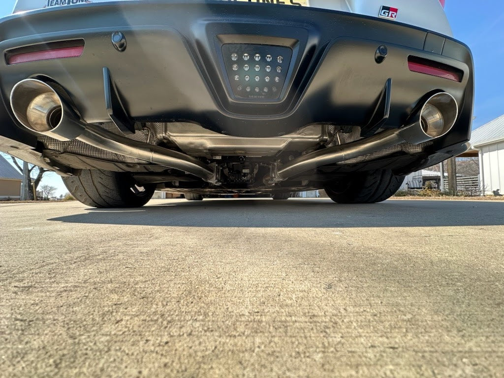 PrivateLabelMfg Toyota Supra GR A90 Muffler Delete Axle Back Exhaust