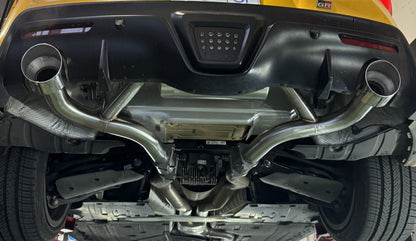 PrivateLabelMfg Toyota Supra GR A90 Muffler Delete Axle Back Exhaust