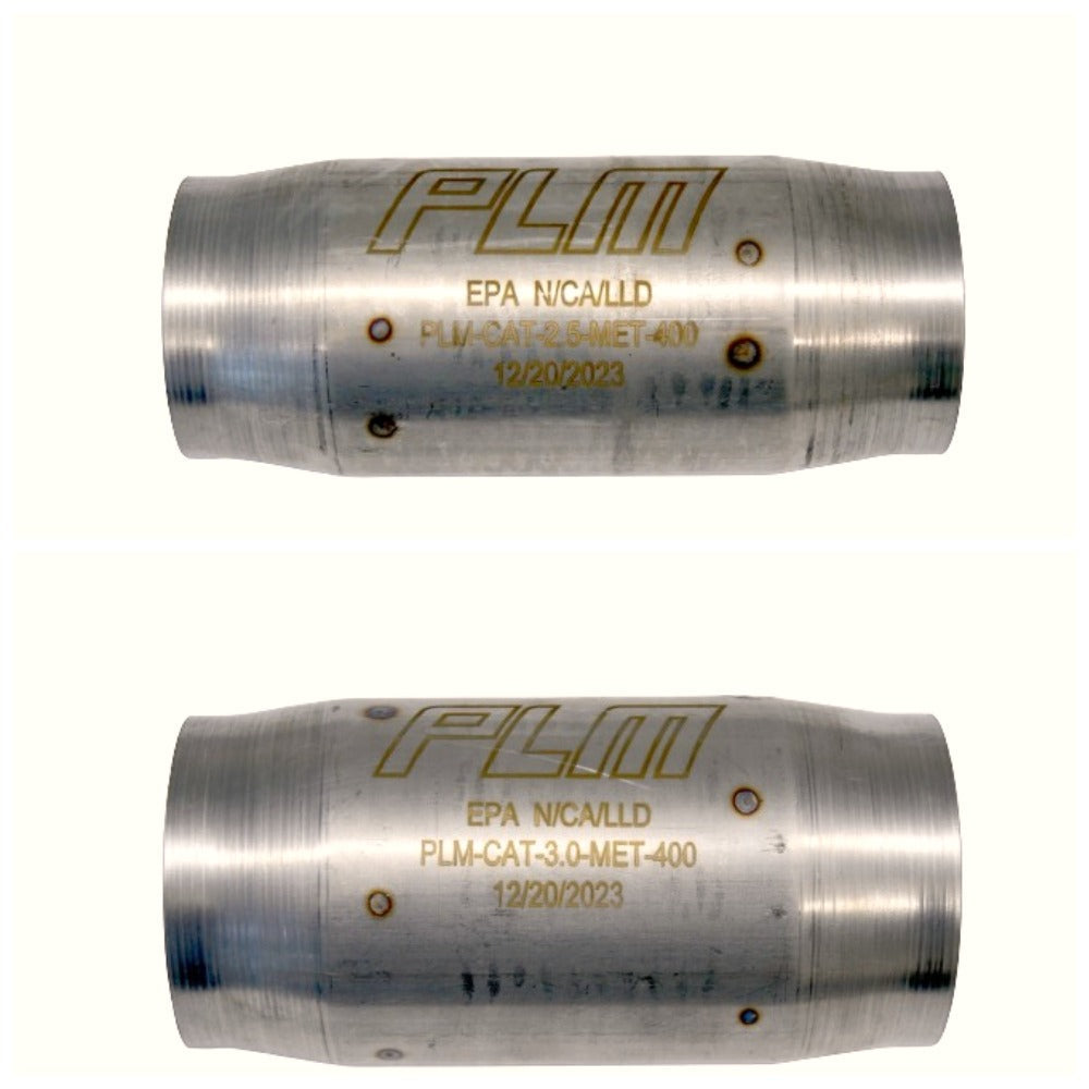 PLM High Flow Performance 400 Cell EPA Metallic Catalytic Converter *Discontinued