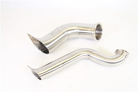 PLM Power Driven D-Series Hood Exit Up-pipe & Dump Tube for Top Mount Turbo Manifold *Discontinued