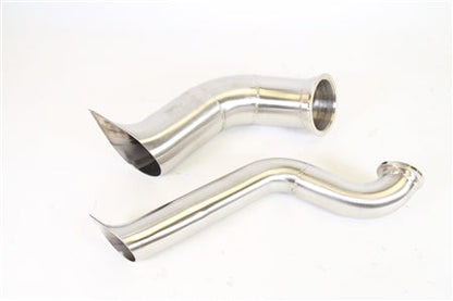 PrivateLabelMfg Power Driven D-Series Hood Exit Up-pipe & Dump Tube for Top Mount Turbo Manifold