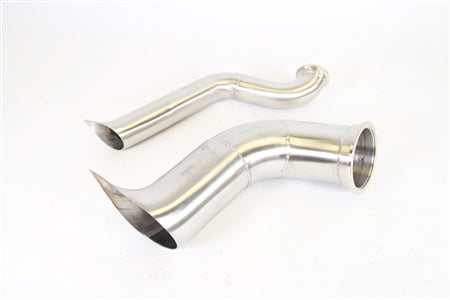 PLM Power Driven D-Series Hood Exit Up-pipe & Dump Tube for Top Mount Turbo Manifold *Discontinued