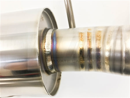 PrivateLabelMfg Power Driven Titanium Exhaust V2 Nissan GT-R R35 GTR