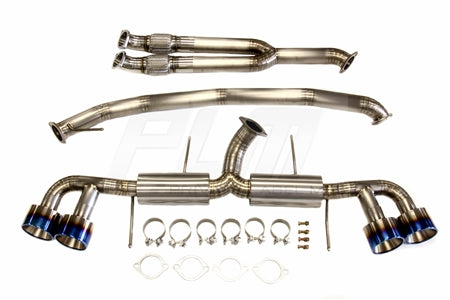 PrivateLabelMfg Power Driven Titanium Exhaust V2 Nissan GT-R R35 GTR