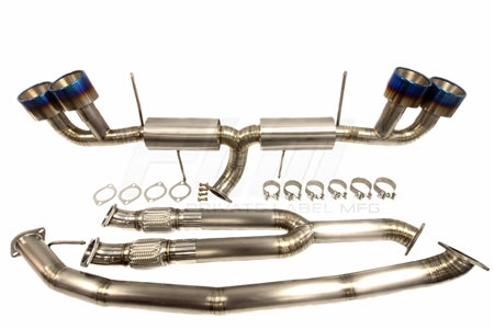 PrivateLabelMfg Power Driven Titanium Exhaust V2 Nissan GT-R R35 GTR