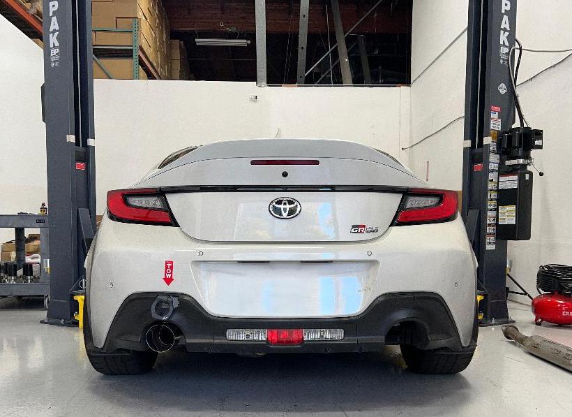 PrivateLabelMfg Axle Back Exhaust 3" Track Pipe 2022+ BRZ GR86