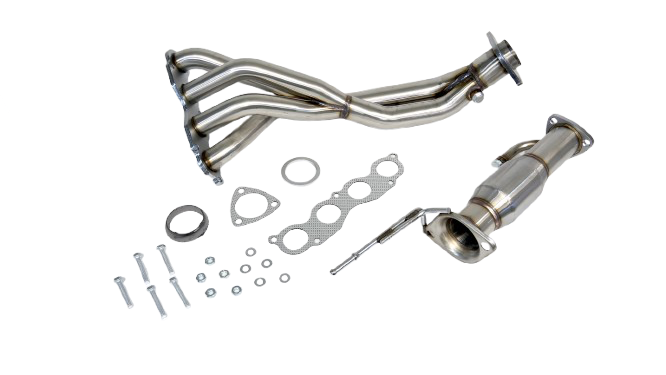 PrivateLabelMfg K-Series K24 K20 FG Header V2 with Bolt-On Catalytic Converter