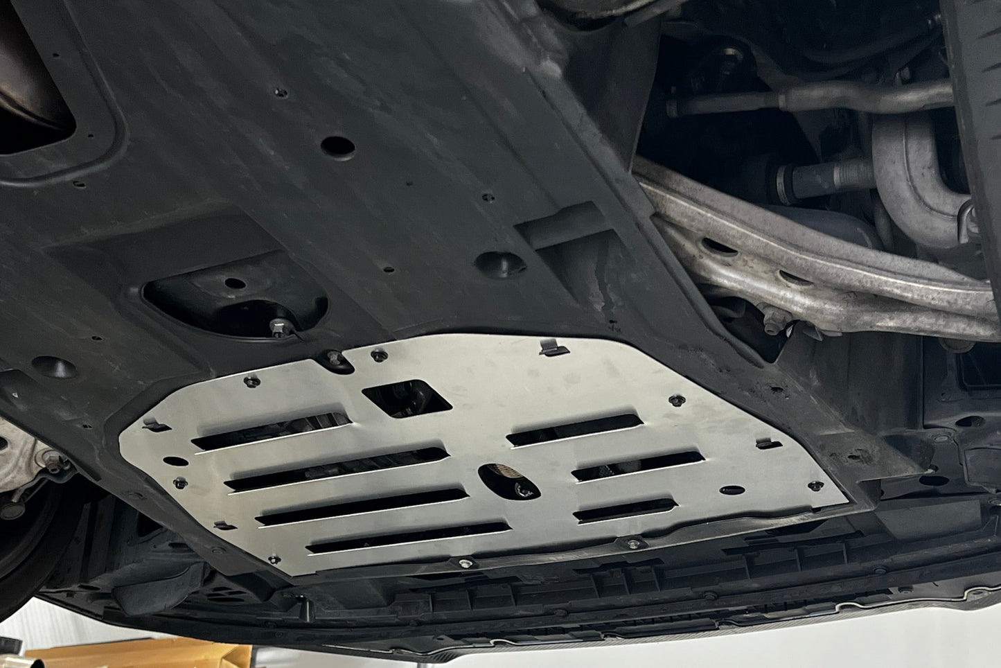 PrivateLabelMfg Vented Engine Splash Guard Plate - 17-21 Civic Type R FK8
