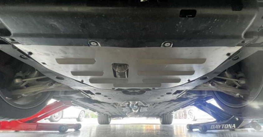PrivateLabelMfg Vented Engine Splash Guard Plate - 23+ Civic Type R FL5 Integra Type S DE5
