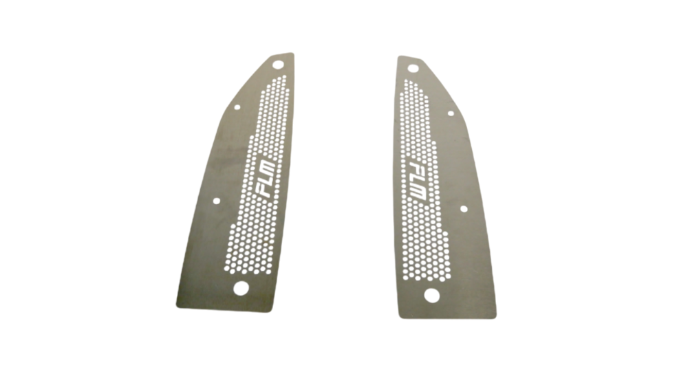 PrivateLabelMfg Fender Aluminum Rock Stone Guards - 2023+ FL5 Civic Type R