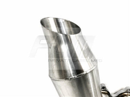 Power Driven H-Series Hood Exit Race Header 4-1 Megaphone H22 F20B H22A *Discontinued