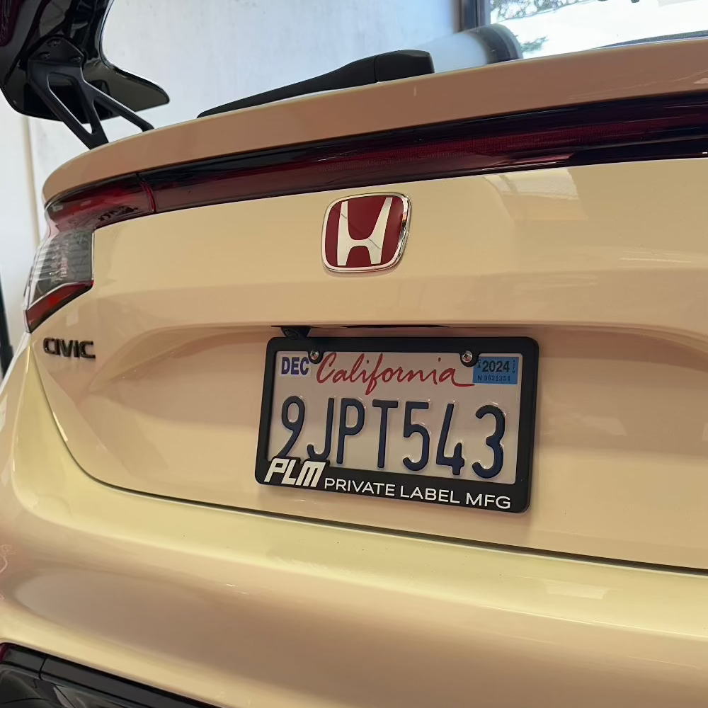 PrivateLabelMfg PRIVATE LABEL MFG License Plate Frame
