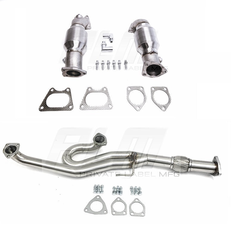 Private Label Mfg Primary Catalytic Converters PCD & J-Pipe Acura TL 2004 - 2008