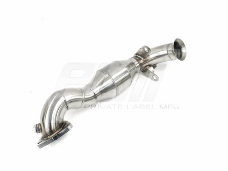 PrivateLabelMfg Power Driven Mini Cooper Catted Downpipe 07 - 14 R56