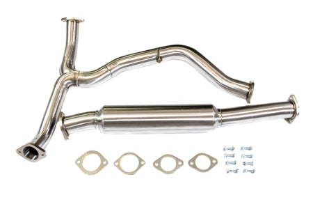 PrivateLabelMfg Power Driven 3" Resonated Mid Pipe Subaru WRX STi 2015 - 2021