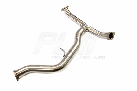 PrivateLabelMfg Power Driven 3" Resonated Mid Pipe Subaru WRX STi 2015 - 2021