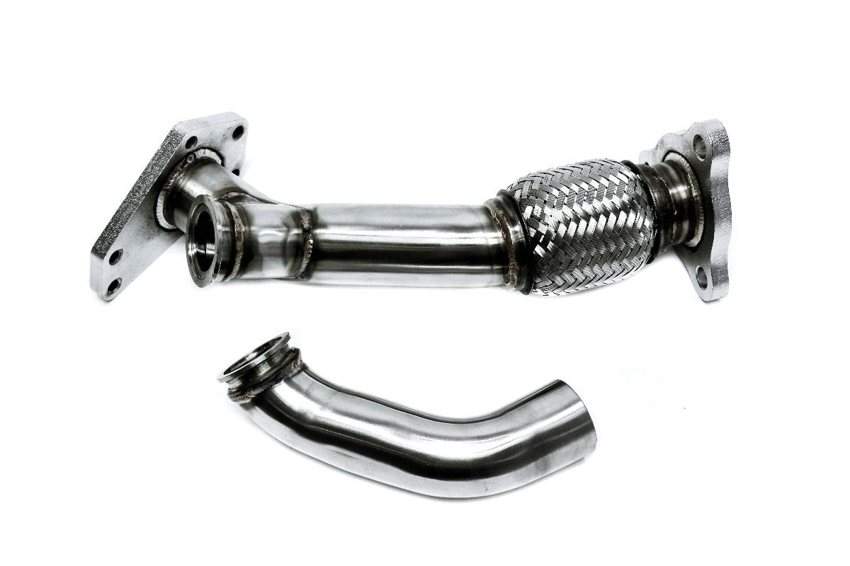 PrivateLabelMfg Power Driven Subaru 3-Bolt EWG Up Pipe with Turbosmart WG40 Gen V Wastegate