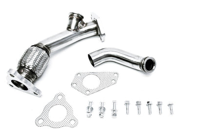 PrivateLabelMfg Power Driven Subaru 3-Bolt EWG Up Pipe with Turbosmart WG40 Gen V Wastegate