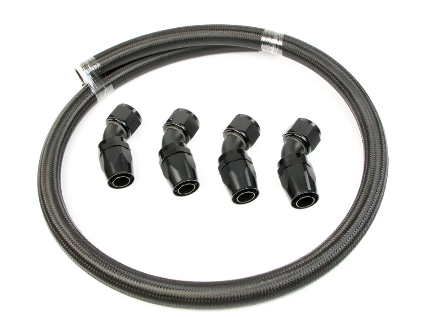 PrivateLabelMfg 16 AN Hose and Fitting Kit For Tucked Radiators