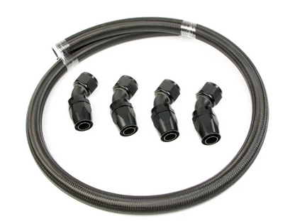 PrivateLabelMfg 16 AN Hose and Fitting Kit For Tucked Radiators