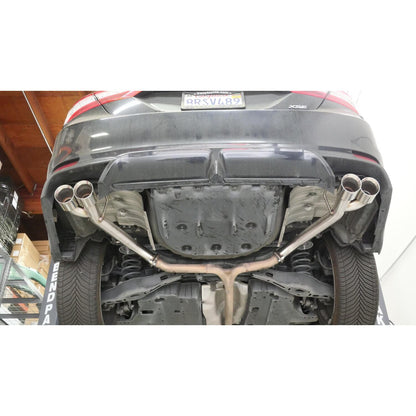Private Label Mfg Toyota Camry 2.5L 3.5L 2018 - 2024 Axle Back Exhaust Muffler Delete