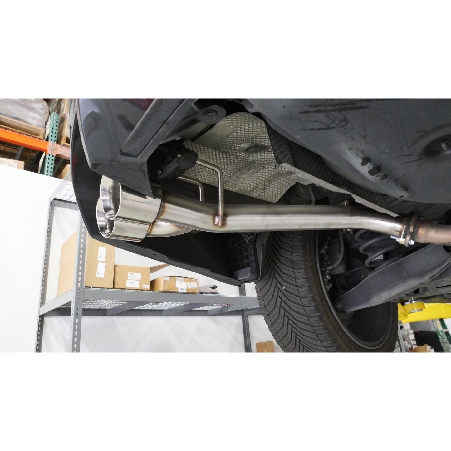 Private Label Mfg Toyota Camry 2.5L 3.5L 2018 - 2024 Axle Back Exhaust Muffler Delete