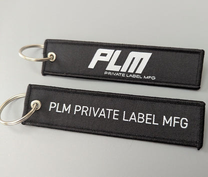 PrivateLabelMfg Keychain Jet Tag
