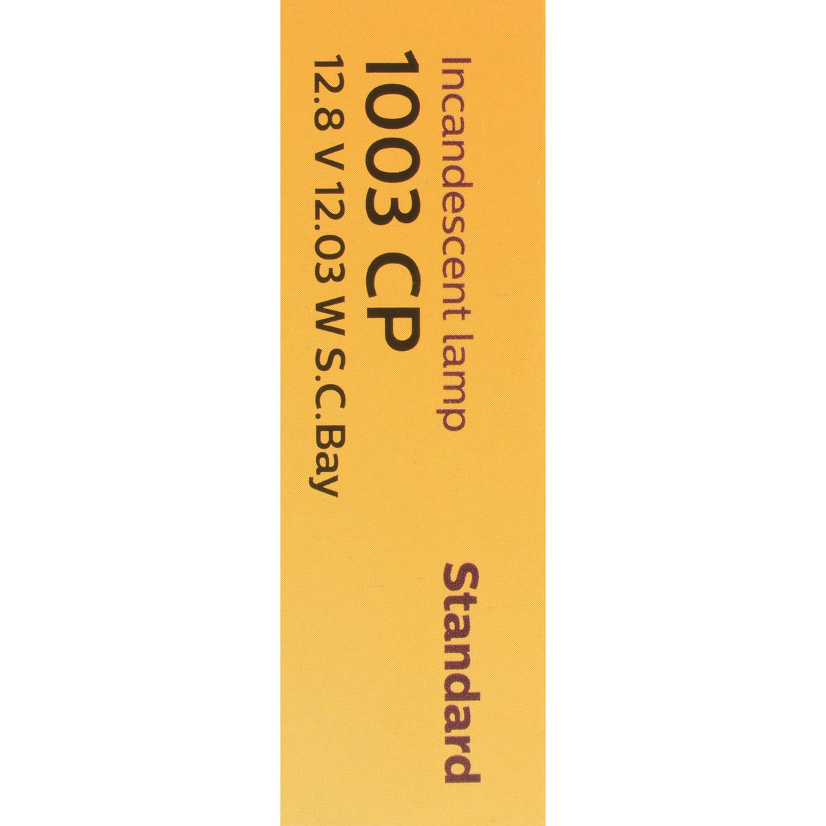 Philips Tail Light Bulb 1003CP