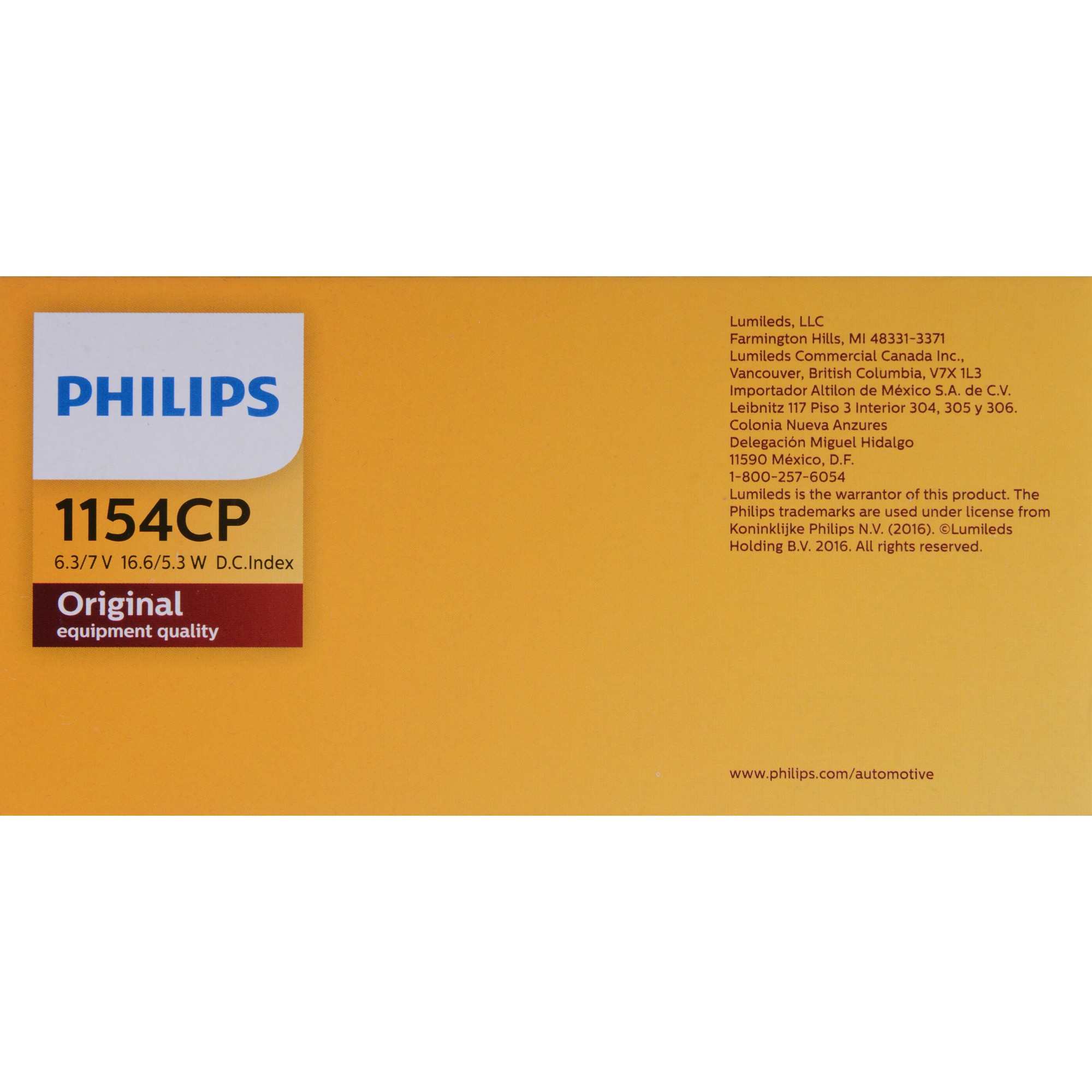 Philips Tail Light Bulb 1154CP