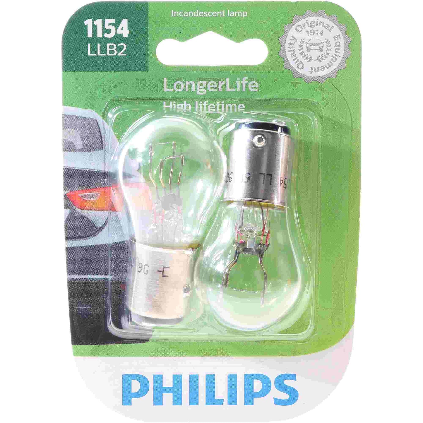Philips Tail Light Bulb 1154LLB2