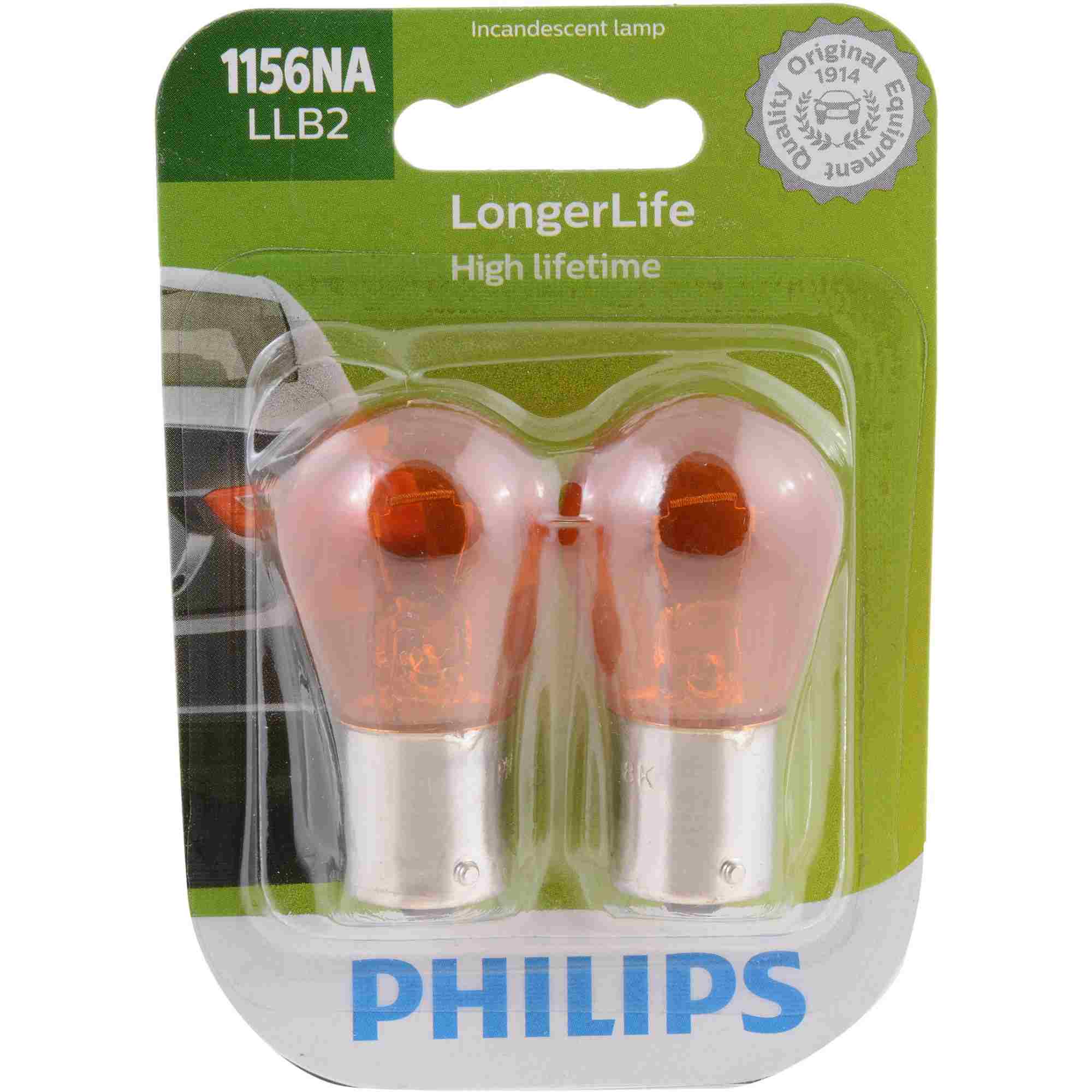 Philips Turn Signal Light Bulb 1156NALLB2