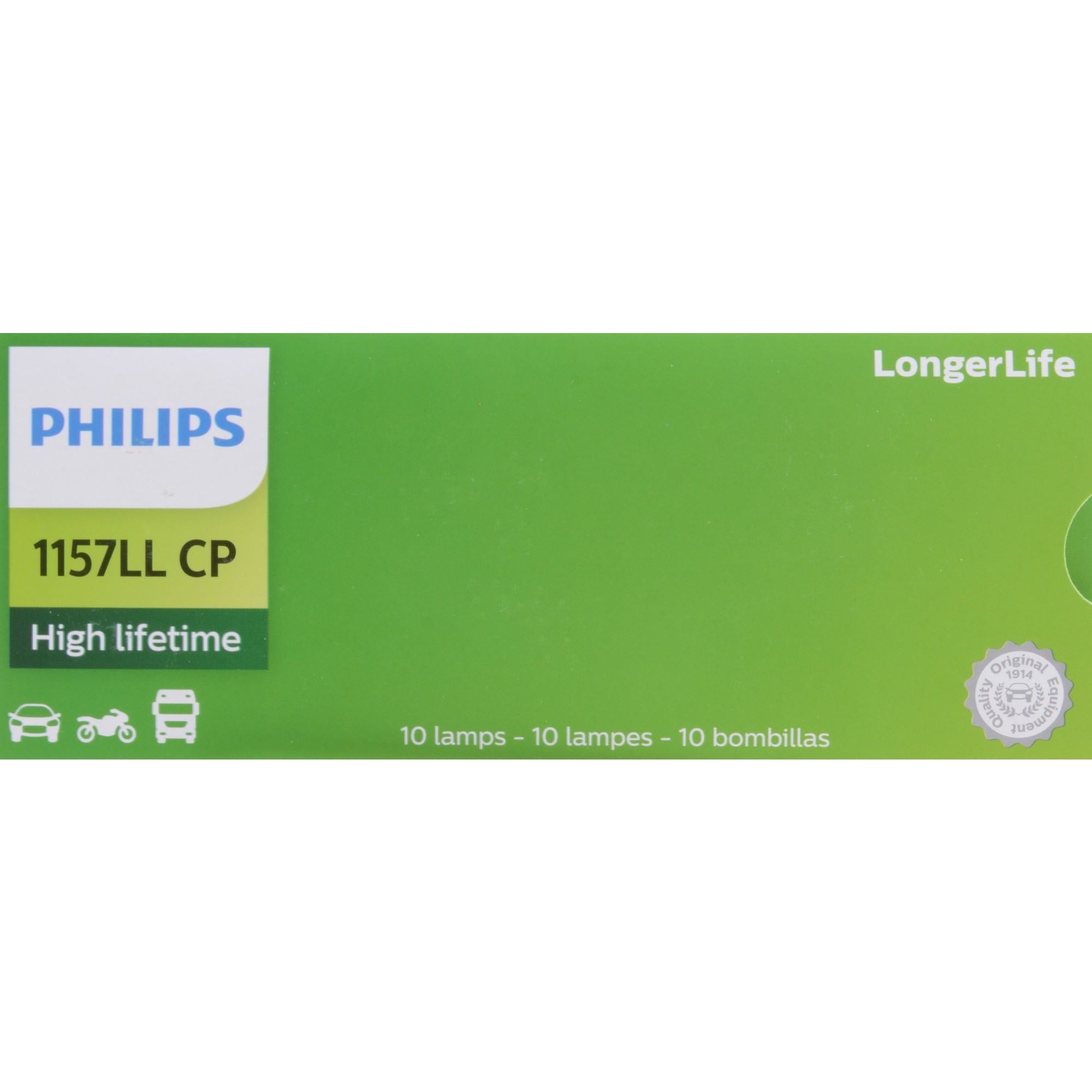 Philips Tail Light Bulb 1157LLCP