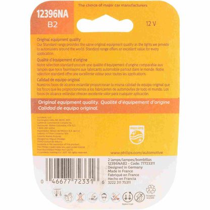 Philips Turn Signal Light Bulb 12396NAB2