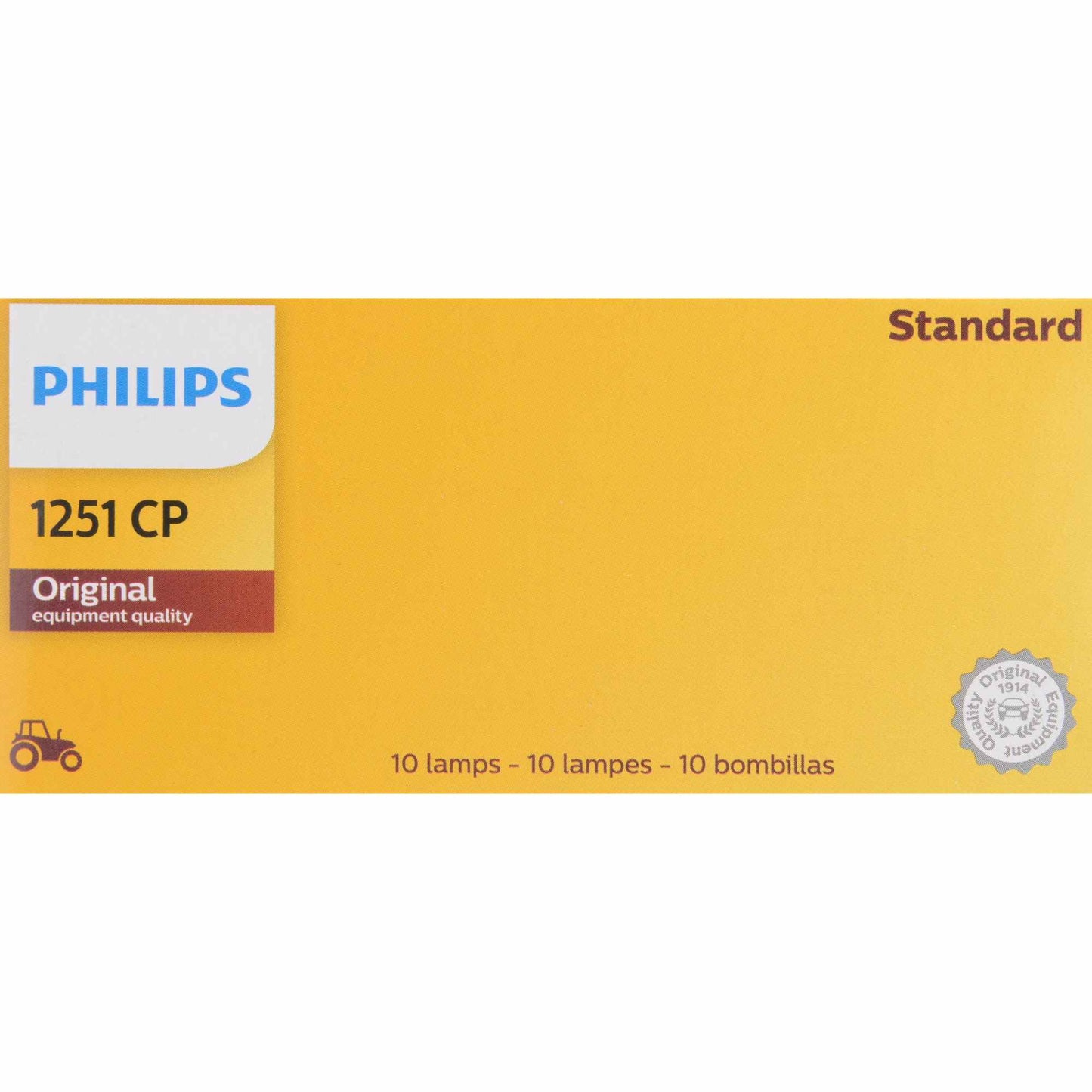 Philips Turn Signal / Parking Light Bulb 1251CP