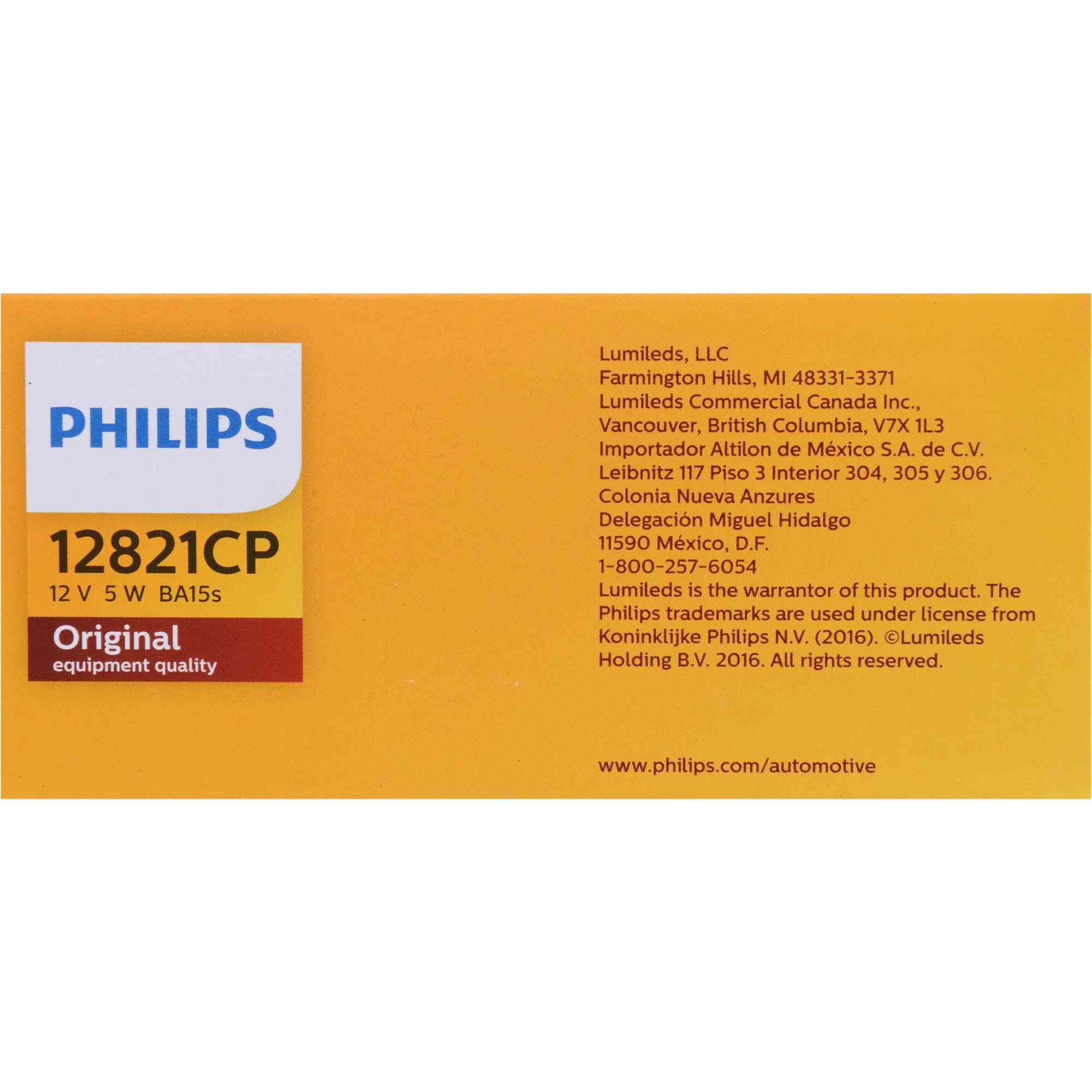 Philips Multi-Purpose Light Bulb 12821CP