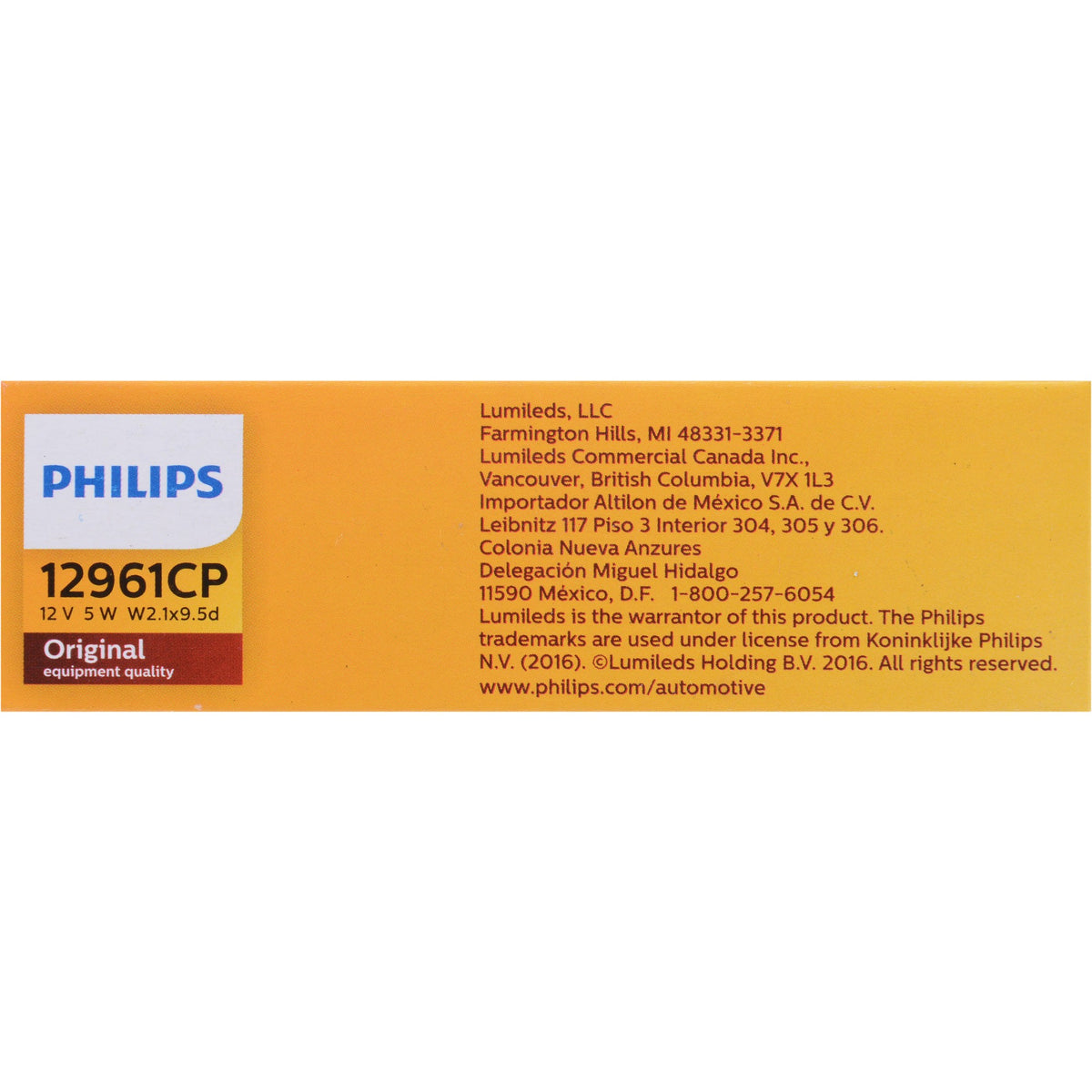 Philips Multi-Purpose Light Bulb 12961CP