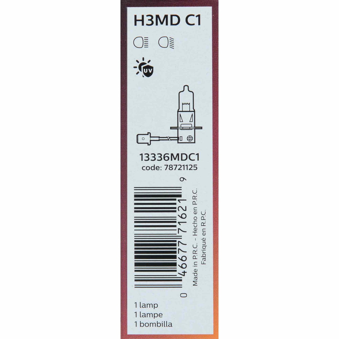 Philips Fog Light Bulb 13336MDC1