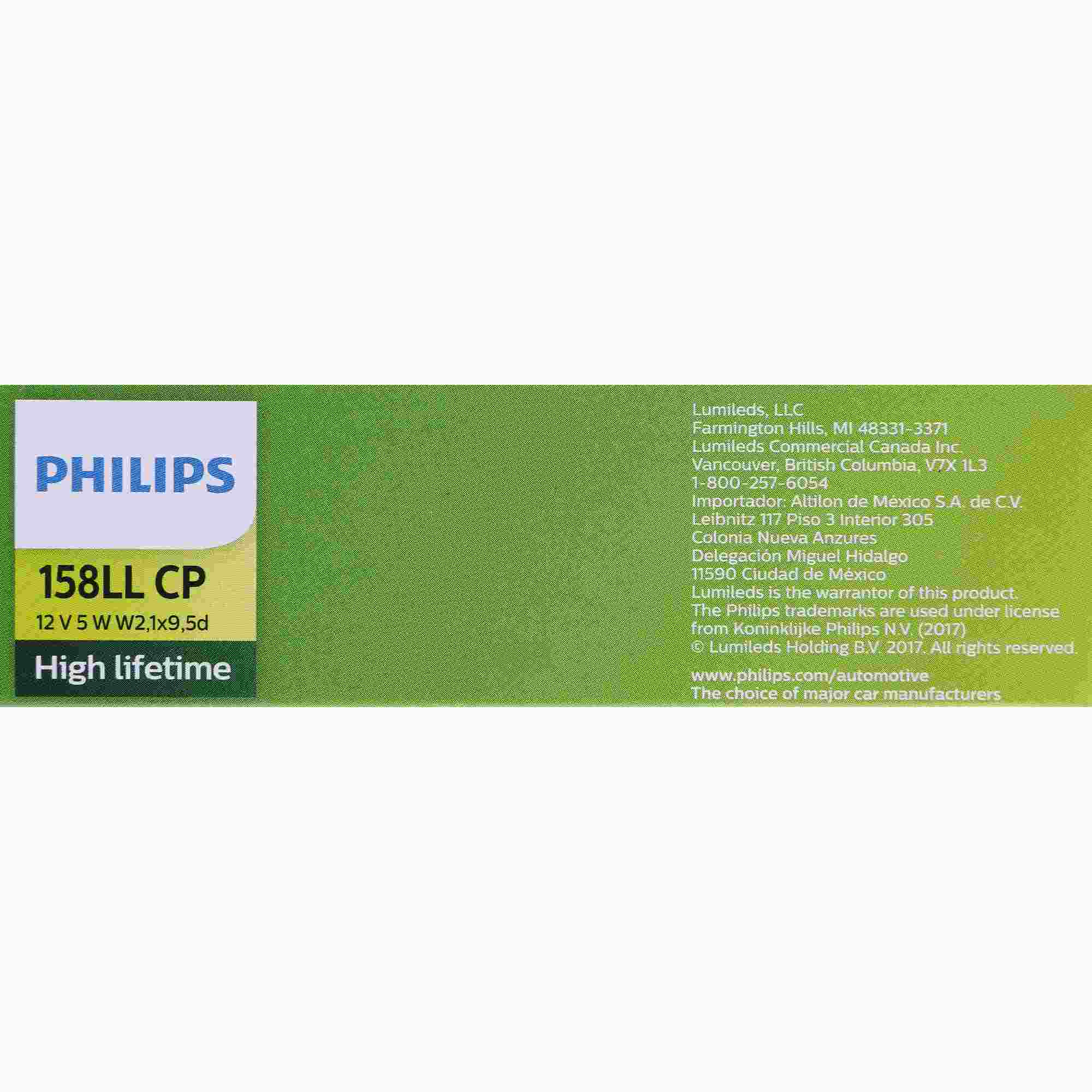 Philips Turn Signal Light Bulb 158LLCP