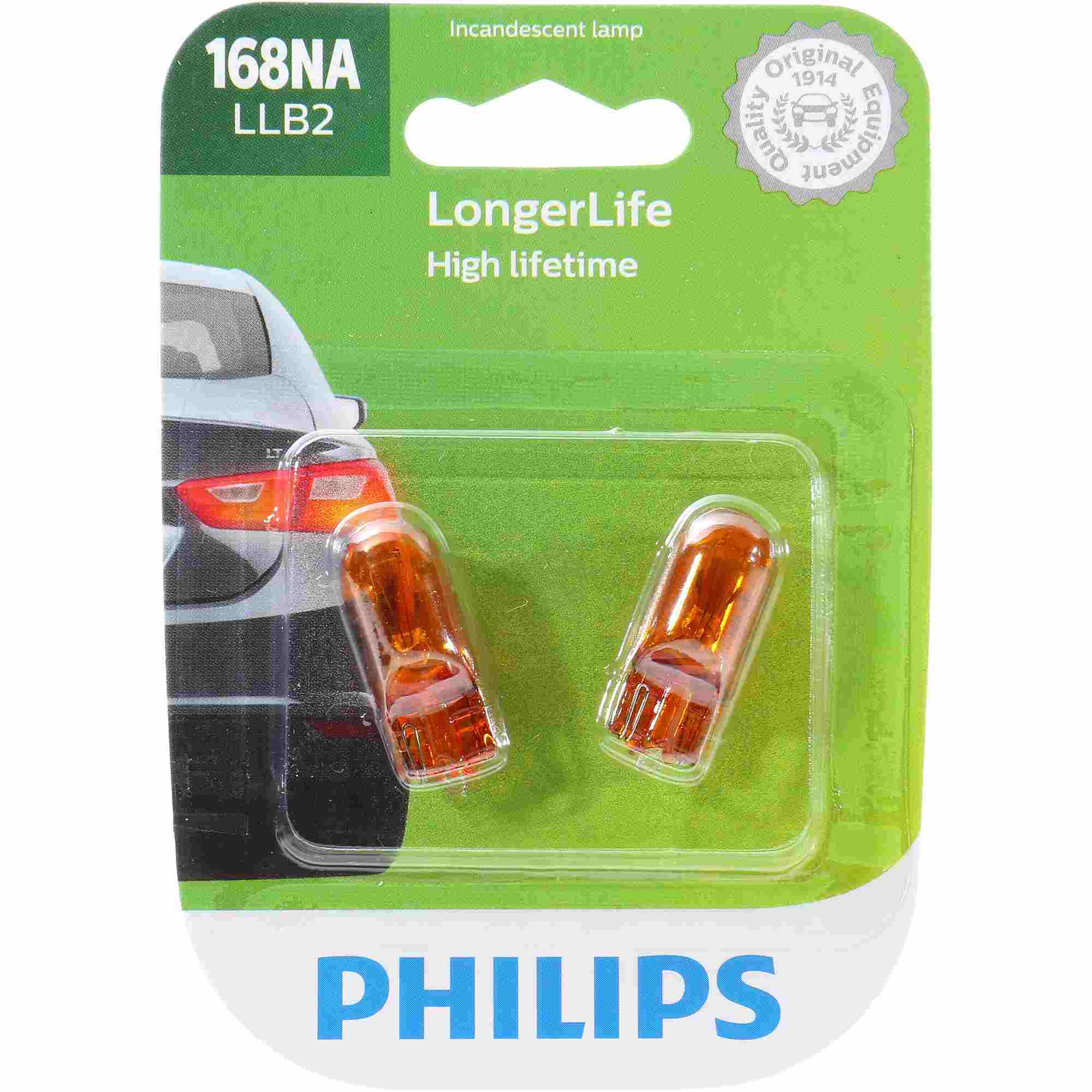 Philips Turn Signal Light Bulb 168NALLB2
