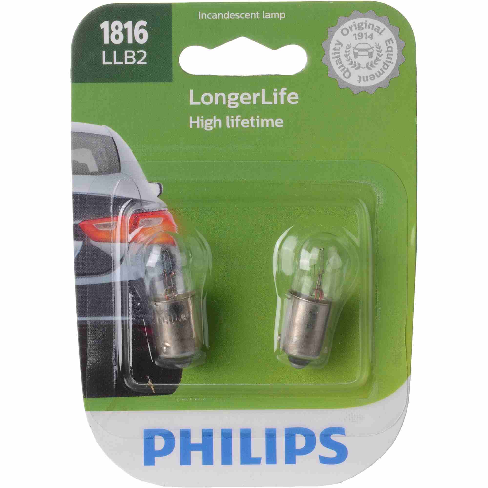 Philips Instrument Panel Light Bulb 1816LLB2