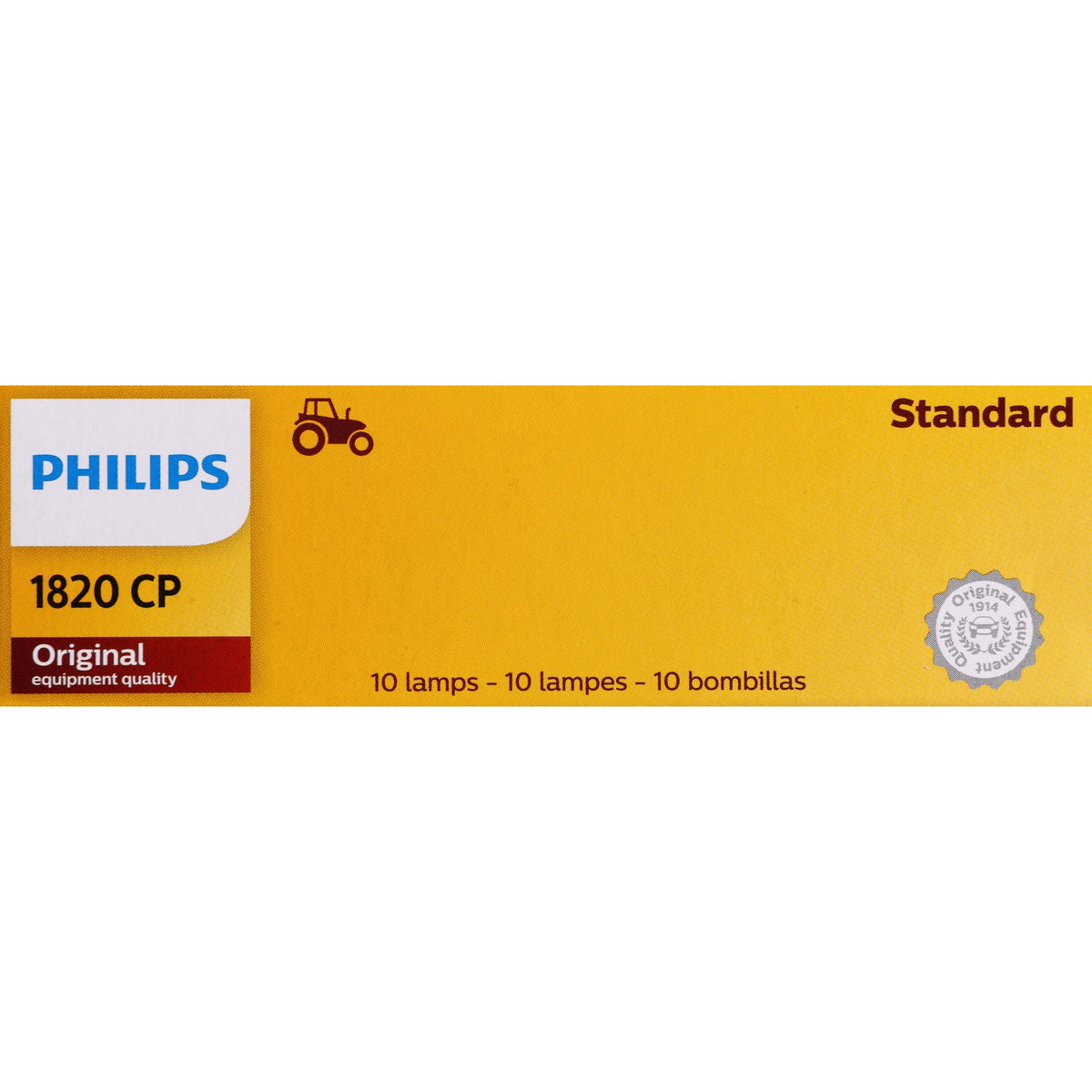 Philips Instrument Panel Light Bulb 1820CP