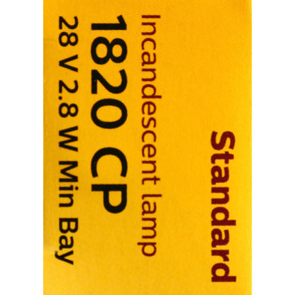 Philips Instrument Panel Light Bulb 1820CP