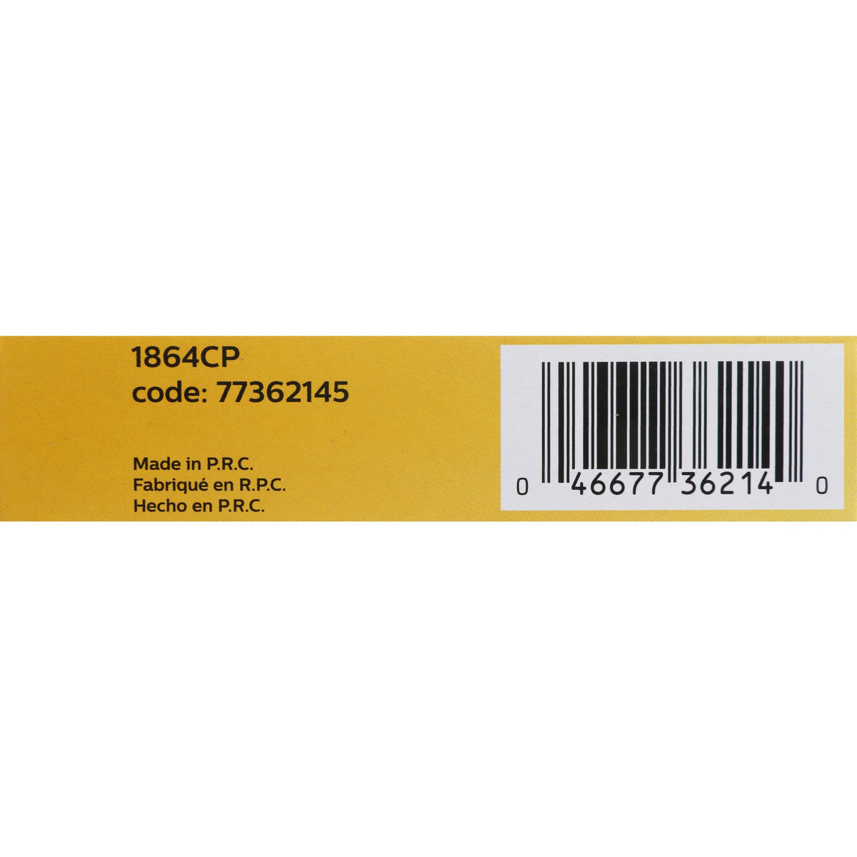 Philips Instrument Panel Light Bulb 1864CP