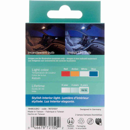 Philips Multi-Purpose Light Bulb 194BLED